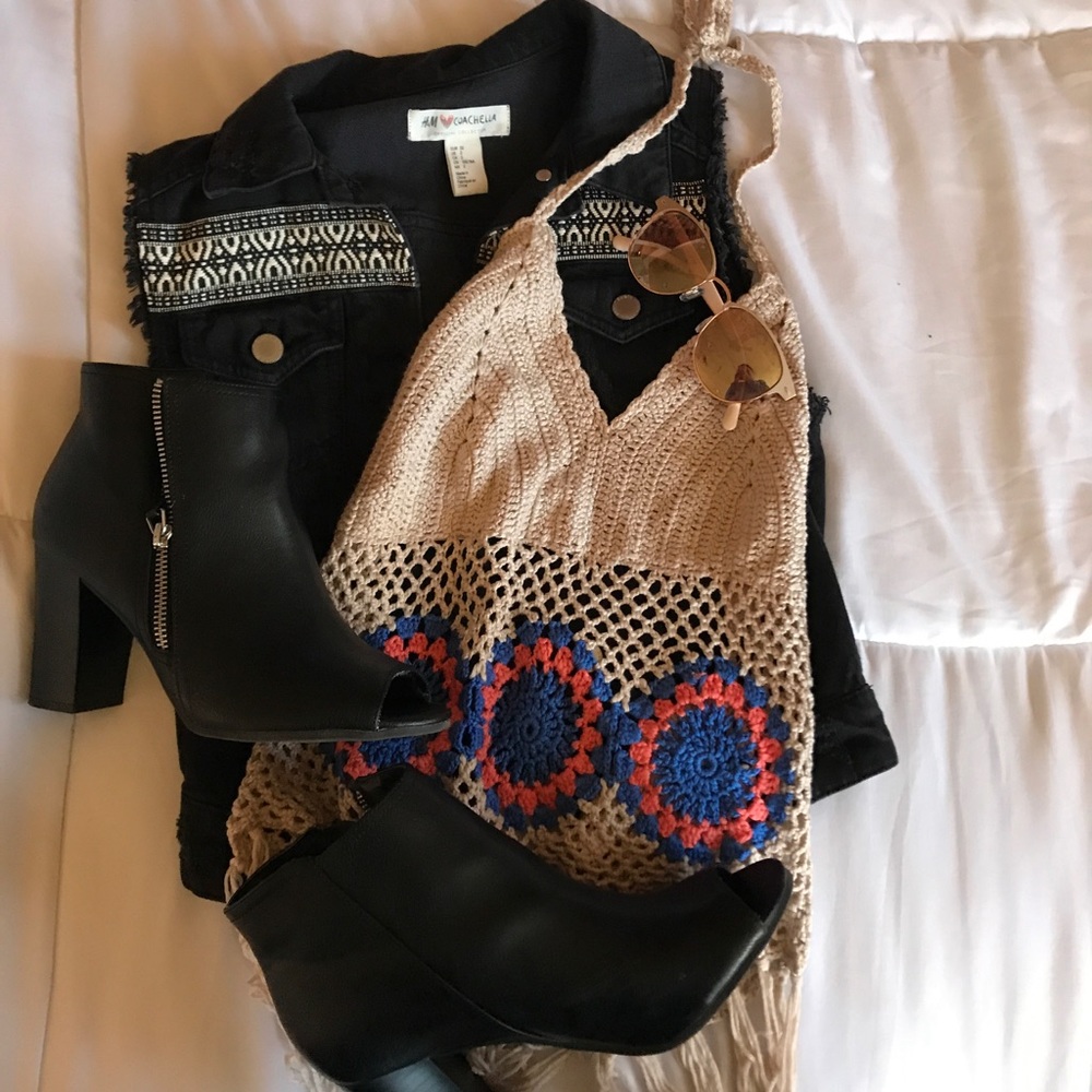 Denim vest